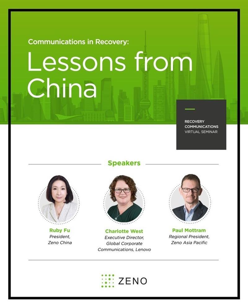 Lessons from China and Speakers