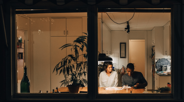 People sitting at a table