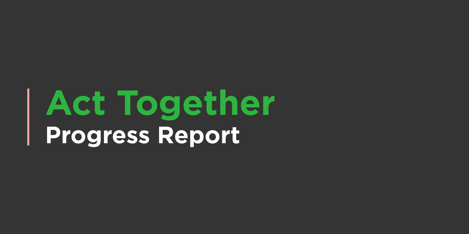 Act Together Progress Report v2